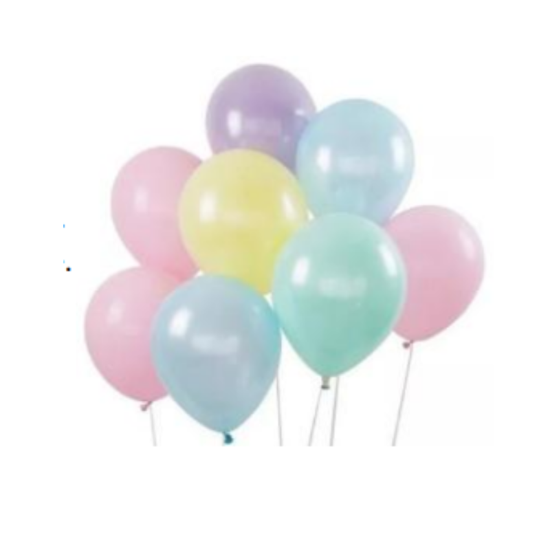 Globos color pastel 12´   POR UNIDAD Calidad Superior ++.
